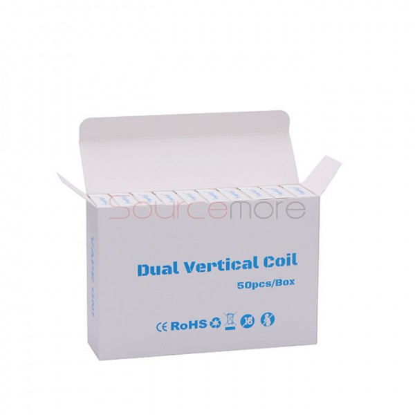5PCS FreeMax Starre Dual Vertical Coils  DVC Coils for FreeMax Starre Tank - 0.25ohm