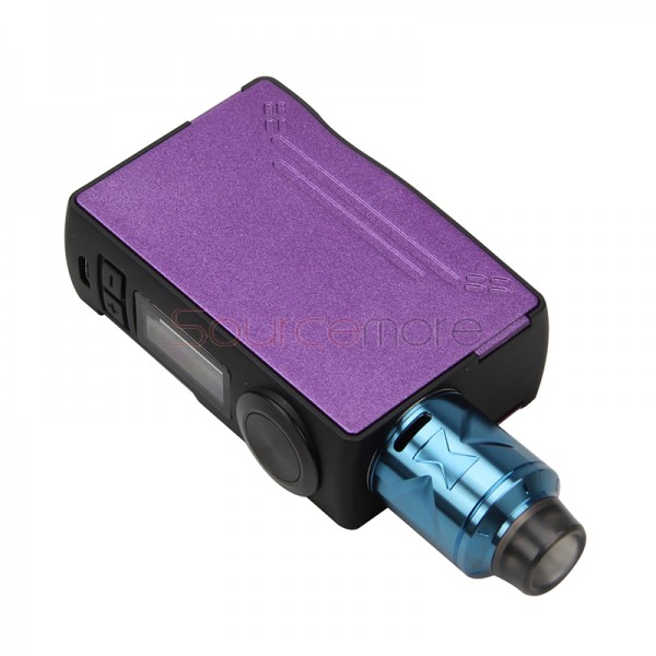 HugsVape Surge Squonk 80W Kit with Piper RDA - Purple
