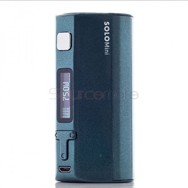 IJOY Solo Mini 75W Taste Control OLED Screen Mod Support Ti/Ni/Kanthal A1/SS Powered by Single 18650 Cell- Blue