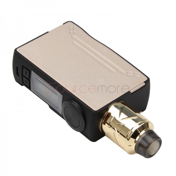 HugsVape Surge Squonk 80W Kit with Piper RDA - Gold