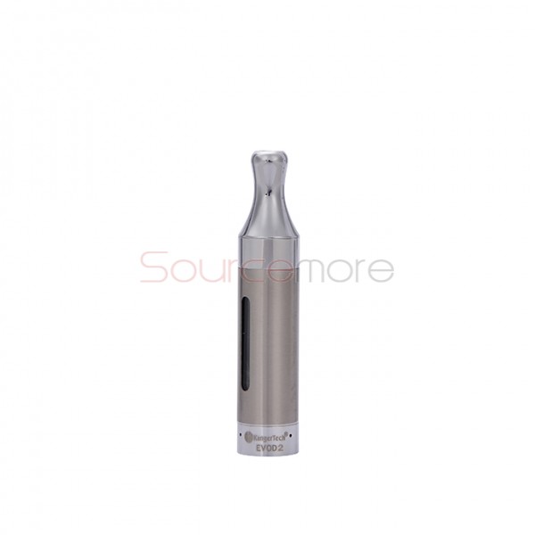 5pcs Kangertech EVOD 2 BDC Pyrex Glass Clearomizer - Silver