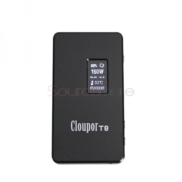 Cloupor T8 150W VV / VW Box Mod - black