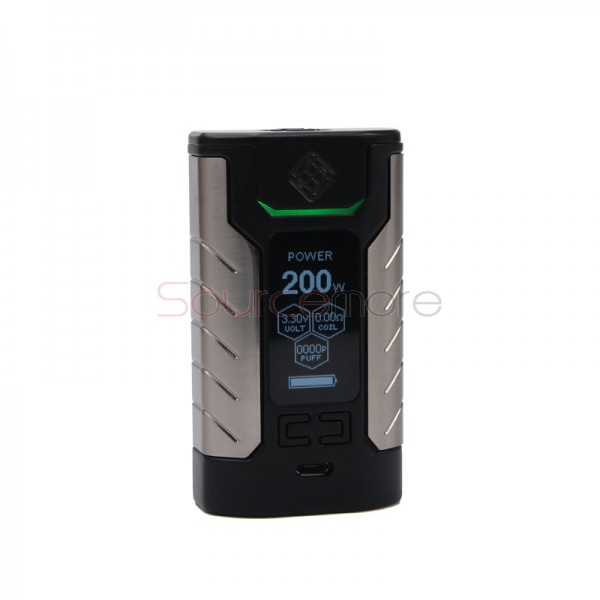 Wismec Sinuous FJ200 Kit with Divider Atomizer - Black