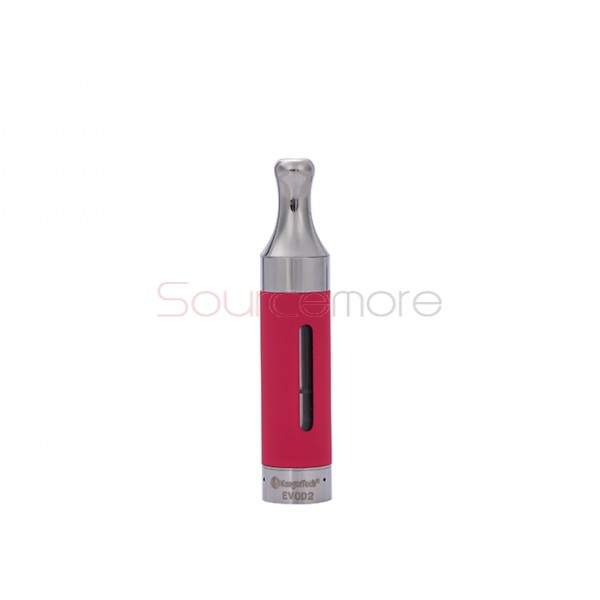 5pcs Kangertech EVOD 2 Clearomizer BDC Pyrex Glass-Pink