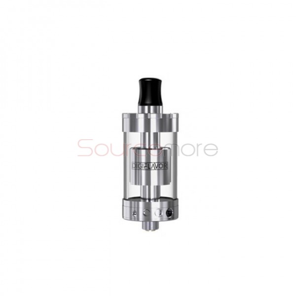 Digiflavor Siren GTA 4ml Liquild Capacity Mouth to Lung Genisis Tank Atomizer 22mm Diameter Version- Silver