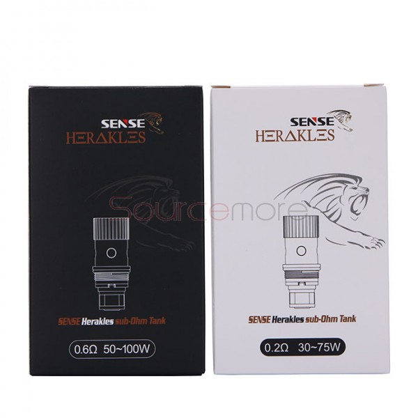 5PCS Sense Herakles Coil Heads for Sense Herakles Tank - 0.6ohm