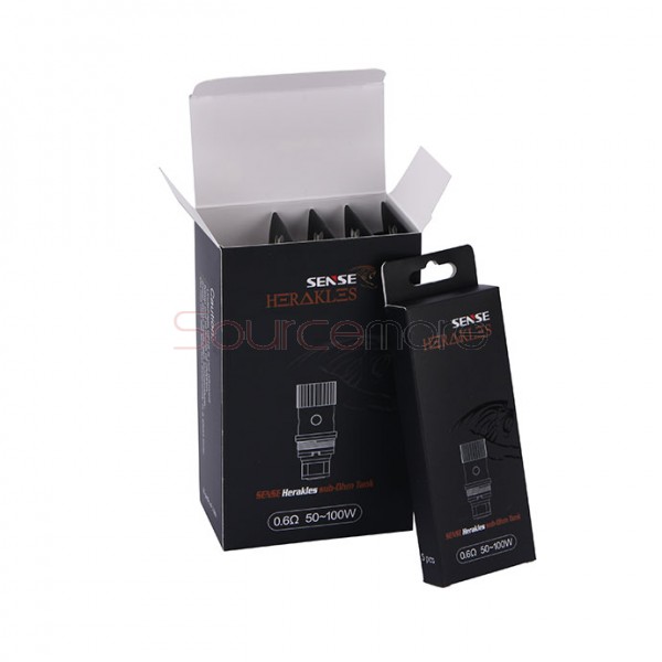 5PCS Sense Herakles Coil Heads for Sense Herakles Tank - 0.6ohm