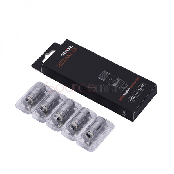 5PCS Sense Herakles Coil Heads for Sense Herakles Tank - 0.6ohm