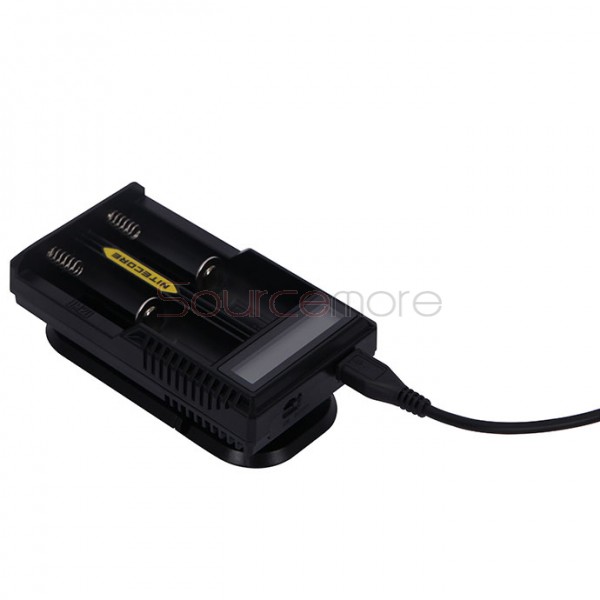 Nitecore UM20 Double Channels Charger with LCD Display - US Plug
