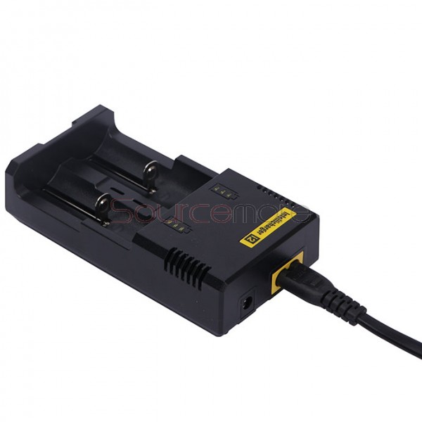 Nitecore i2 Dual Channel  Intelligent Charger - UK Plug