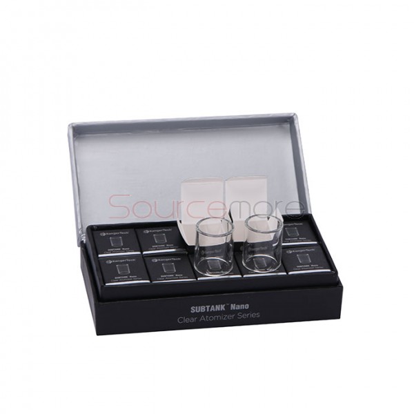 Kanger Subtank Nano Replaceable Pyrex Glass Tube-5PCS