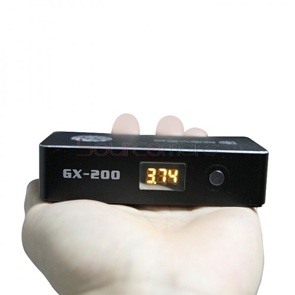 Dovpo GX-200 Mechanical Mod Dual 18650 Battery Compatible Viravle Voltage Mod-Black
