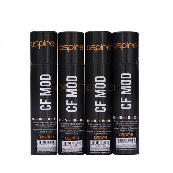 Aspire CF Mod 18650 - Red