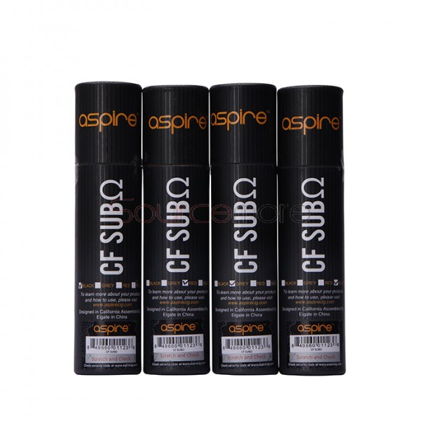 Aspire CF SUB OHM Battery 2000mah Red