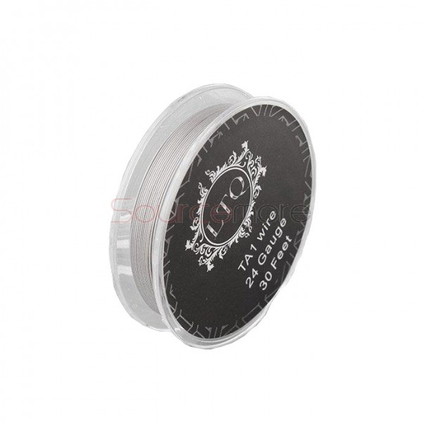 Titanium TA1 Heating Wire for Rebuildable Atomizers Pure Titanium Wire 24GA 30 Feet(LTQ)