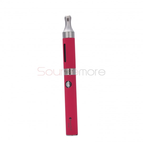 Kanger Evod 2 Starter Kit with 1.6ml Atomizer Double Pack Dual Ecigs kits-Pink EU Plug  