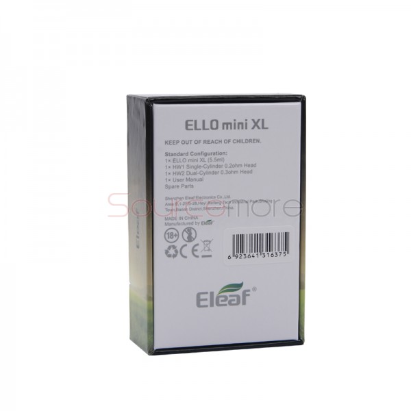 Eleaf ELLO Mini XL 5.5ml Atomizer- Grey