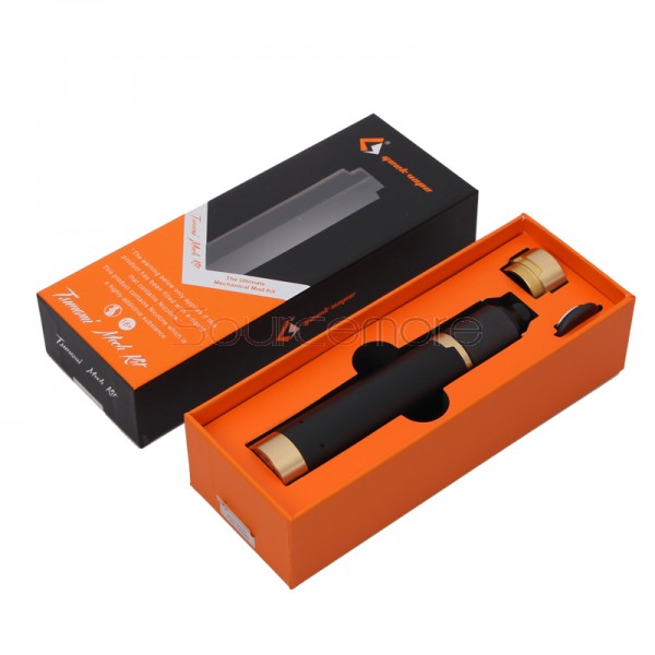Geek Vape Tsunami Mech Kit Support 510/ Hybrid Mode Replaceable for Single 18650 Cell-Brass