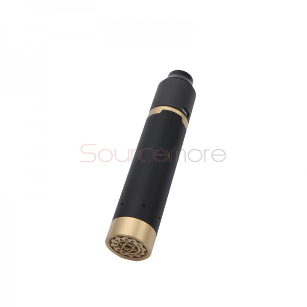 Geek Vape Tsunami Mech Kit Support 510/ Hybrid Mode Replaceable for Single 18650 Cell-Brass