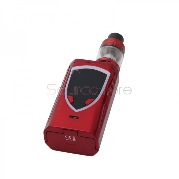 Smok ProColor 225W Kit ProColor 225W TC/VW Mod with 5ml TFV8 Big Baby Tank-Red