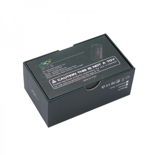 Pioneer4You IPV 8 TC 230W OLED Screen Box Mod YiHi SX330-F8 Chipset Powered by Dual 18650 Cells-Silver