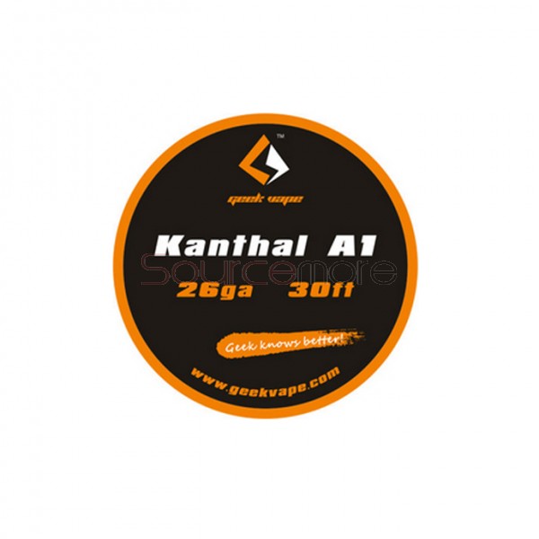 Geek Vape Kanthal A1 26GA Standard Wire 30ft - 3.2ohm/ft