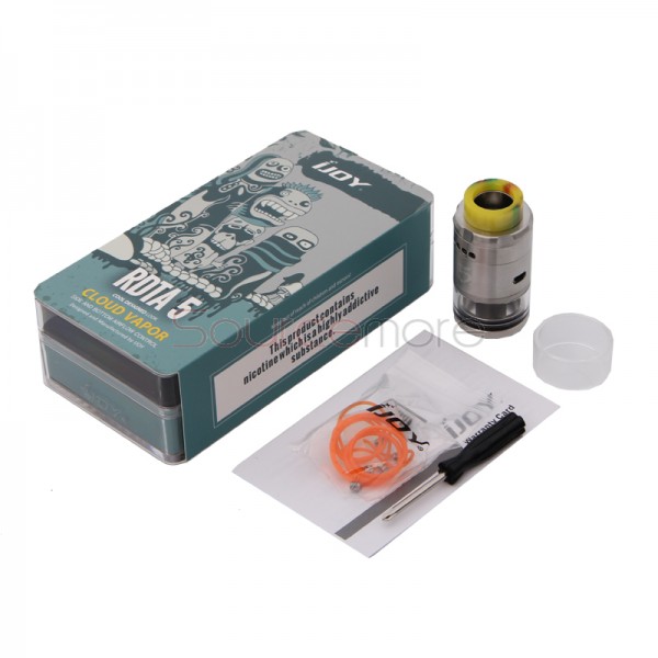 IJOY RDTA 5 4ml Tank Atomizer - Stainless Steel