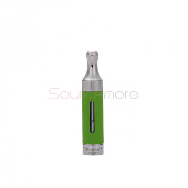 5pcs Kangertech EVOD 2 Clearomizer BDC Pyrex Glass-Green