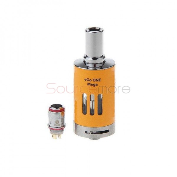 Joyetech eGo One Mega Tank 4.0ml Capacity with CL-Ni /CL-Ti VT Coil Head--Yellow