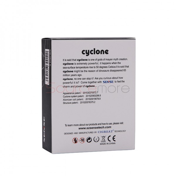 Sense Kanthal 0.6ohm Replacement Coil for Cyclone Tank 5pcs