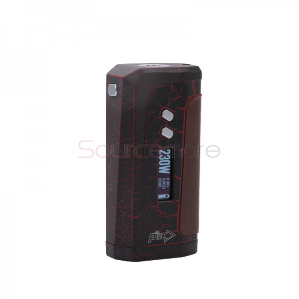Pioneer4You IPV 8 TC 230W OLED Screen Box Mod YiHi SX330-F8 Chipset Powered by Dual 18650 Cells-Red