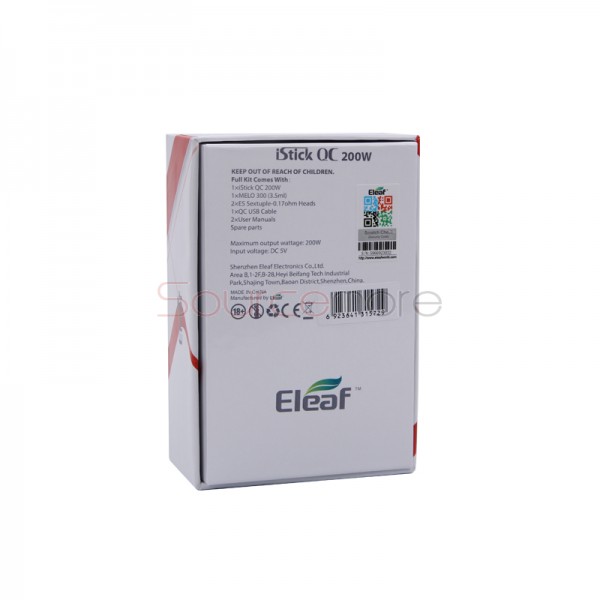 Eleaf iStick QC 200W Kit- Silver