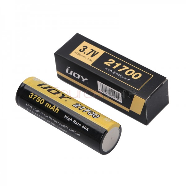 IJOY INR 21700 Rechargeable Lithium Battery 40A 3.7V 3750mah 
