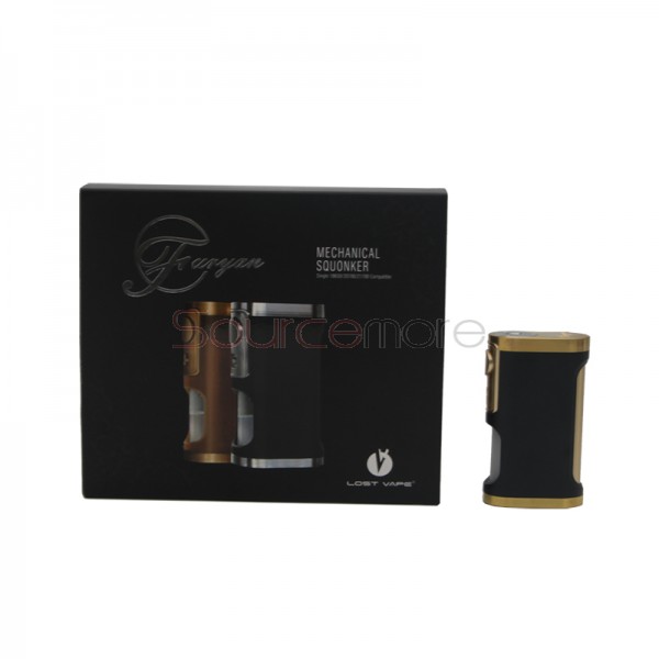 Lost Vape Furyan Mech Squonker Mod - Black Brass