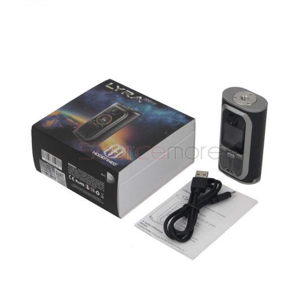 Modefined Lyra 200W Mod  -  Black Frame Silver