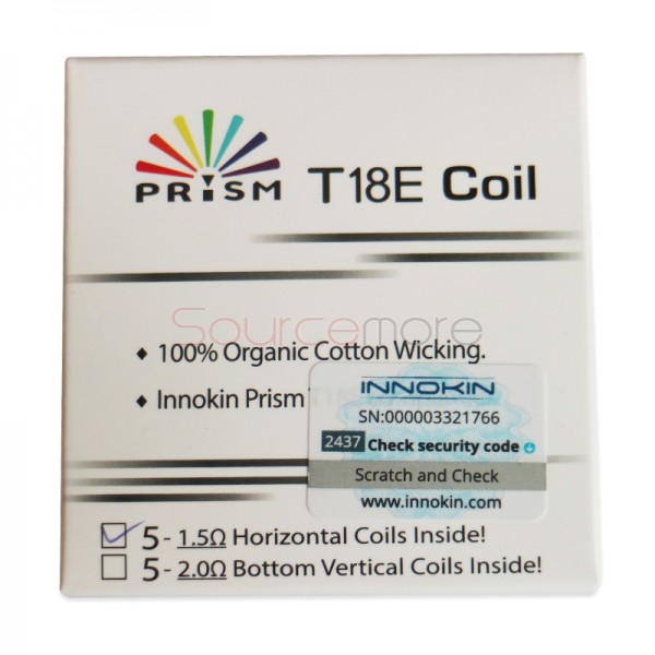 5pcs Innokin Endura T18E Coil TPD Edition