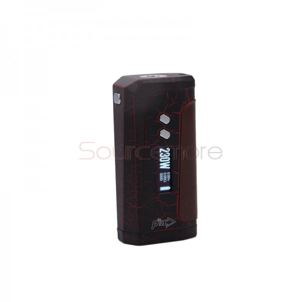 Pioneer4You IPV 8 TC 230W OLED Screen Box Mod YiHi SX330-F8 Chipset Powered by Dual 18650 Cells-Red