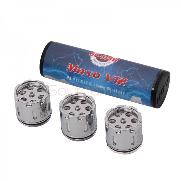 IJOY Maxo V12 Replacement Coil V12-C12 Coil Head 3pcs- 0.1ohm