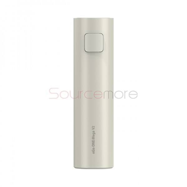 Joyetech eGo One Mega V2 Battery  2300mah Capacity with Direct Output and Constant Voltage Output Modes -White