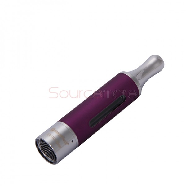 Kangertech EVOD Glass Clearomizer Bottom Dual Coil Clearomizer 1.5ml-Purple