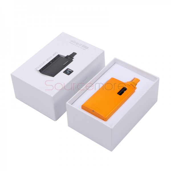 Joyetech eGrip II Light TFTA-Tank Technology All-in-One Kit 2100mah Battery Capacity and 3.5ml Capacity- Orange