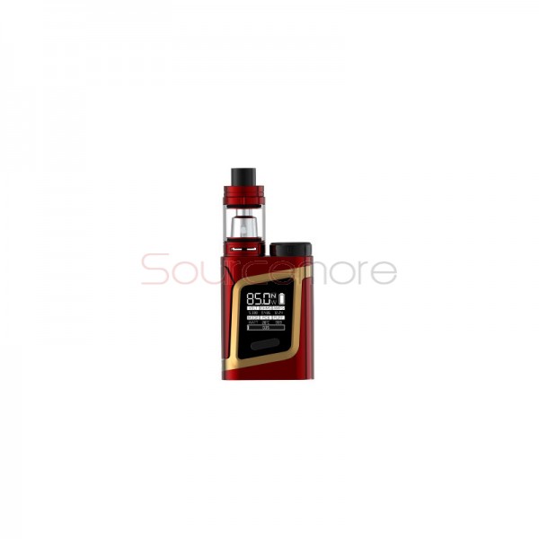 Smok RHA85 TC 85W Starter Kit RHA85 OLED Screen Mod with TFV8 Baby Tank- Red&Gold