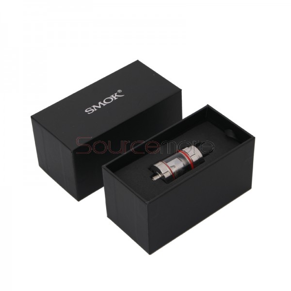 Smok TFV8 X-Baby Tank with Top Airflow Top Filling Design and 4.0ml Capacity- Silver