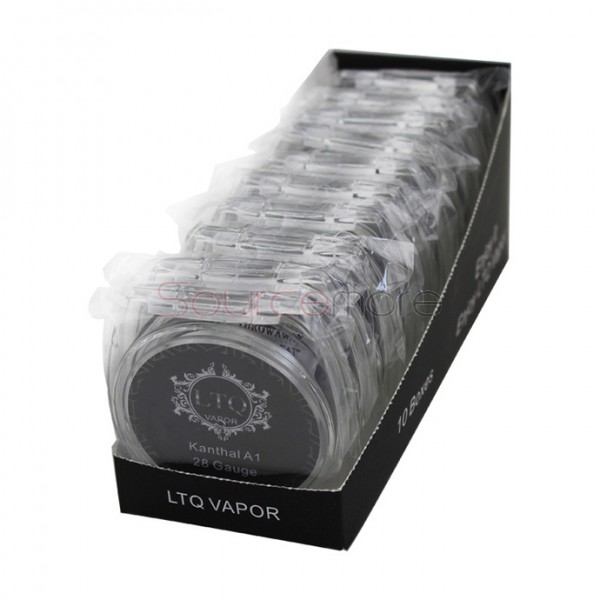 Kanthal A1 Resistance Wire for Rebuildable Atomizers 28GA with Heat Resistant Kanthanl Wire 10m(LTQ)