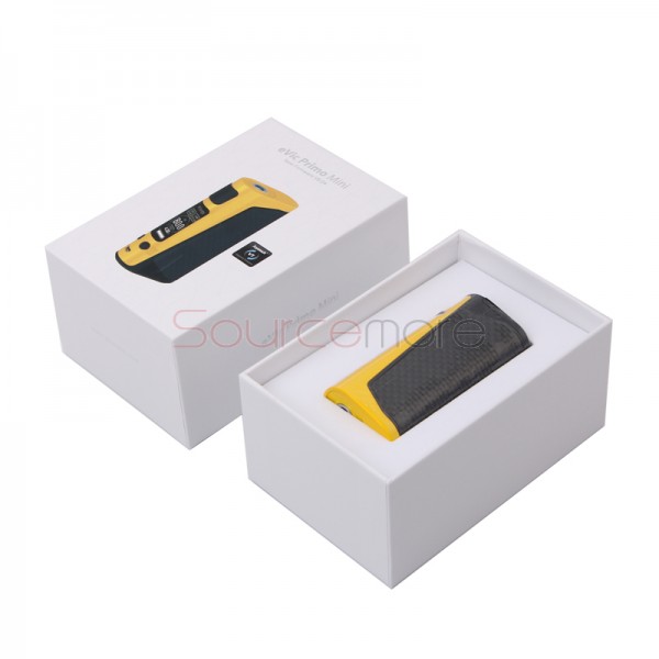 Joyetech eVic Primo Mini 80W Mod Support Power/Bypass/Start/Temp Mode Replaceable for Single 18650 Cell- Yellow