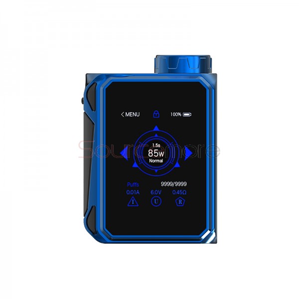 Smok G-Priv Baby Luxe Edition 85W Touch Screen Box Mod Powered by Single 18650 Battery- Prism Blue