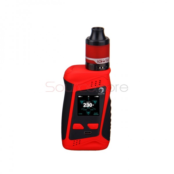 Yosta Livepor 230 Kit with IGVI P2 Tank - Red