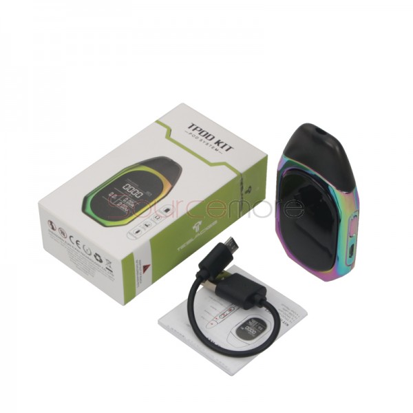 Tesla Tpod Pod Vape Kit with 2ml Capacity - 7-color