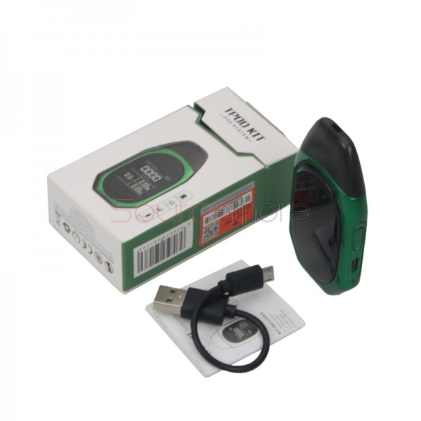 Tesla Tpod Pod Vape Kit with 2ml Capacity - Green