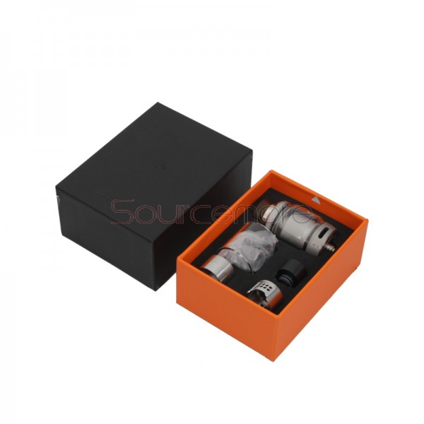 Geek Vape Creed RTA 6.5ml Rebuildable Tank Atomizer - Silver